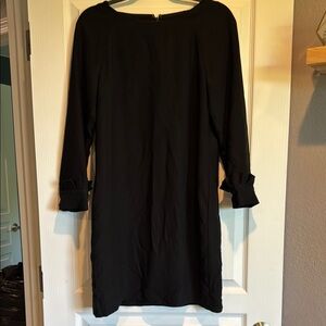 chinese dress ladies Banana Republic | Black Knit Long Sleeve Dress